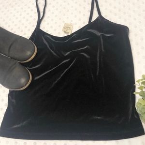 Ann Taylor Tops - NWT Ann Taylor Black Velvet Tank Top Ann Taylor Tops - NWT Ann Taylor Black Velvet Tank Top